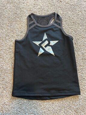 Girls Black Rebel Athletic Tank Top